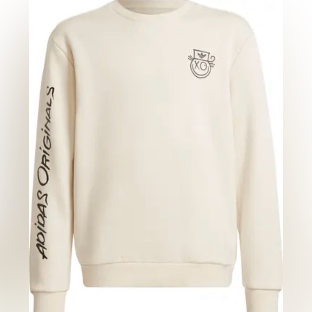 Adidas Originals Off-White Crewneck Sweater